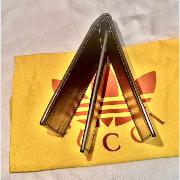 Gucci x Adidas collab 3 pc bundle - Wallet / cardholder insert / Dustbag - Picture 11 of 15